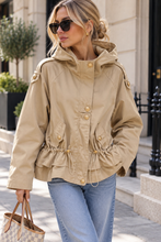 Load image into Gallery viewer, Hooded utility jacket