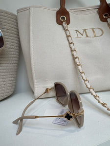 Nude sunglasses