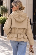 Load image into Gallery viewer, Hooded utility jacket