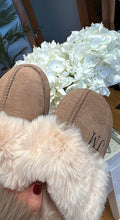 Load image into Gallery viewer, Personalised Soft Faux Fur Slippers-Mushroom