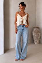 Load image into Gallery viewer, Ruffle tie top