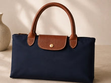 Load image into Gallery viewer, Navy Personalised Nylon Tote Bag