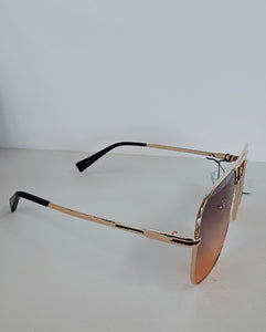 Gold Frame Sunglasses