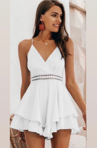 Strappy Shorts Playsuit