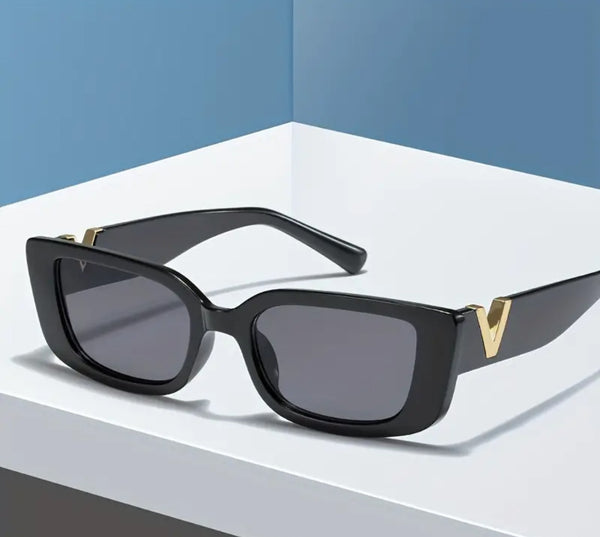 Black V Sunglases