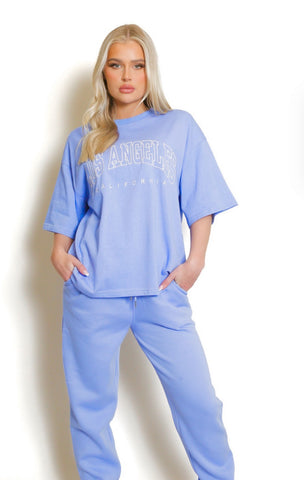 Tracksuit Bottoms Pale Blue